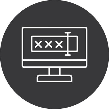 seo modern simgesinin vektör illüstrasyonu