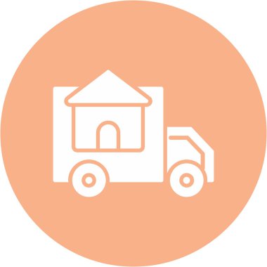 Depo simgesi vektör illüstrasyonu