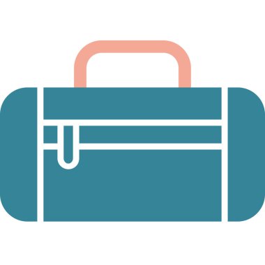 Evrak çantası ikonu. vektör illüstrasyonu