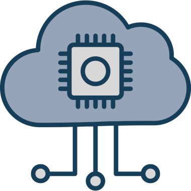 Bulut deposu. Basit tasarım