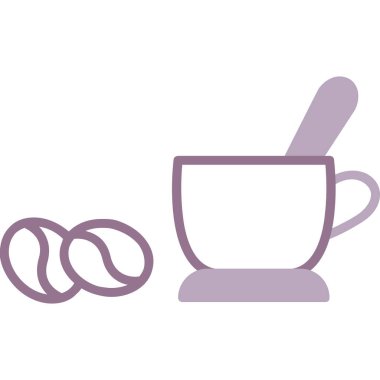 Kahve fincanının vektör çizimi