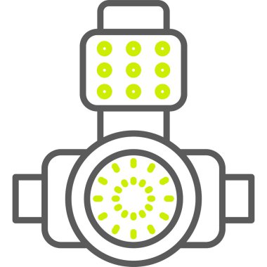 Kamera. Web simgesi basit illüstrasyon