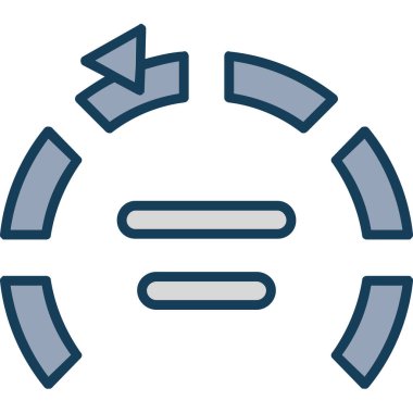 ok simgesi vektör illüstrasyonu