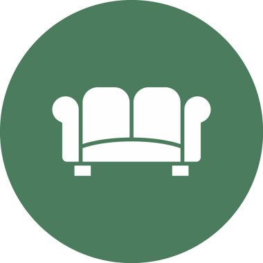 kanepe vektör illüstrasyonu, modern biçim