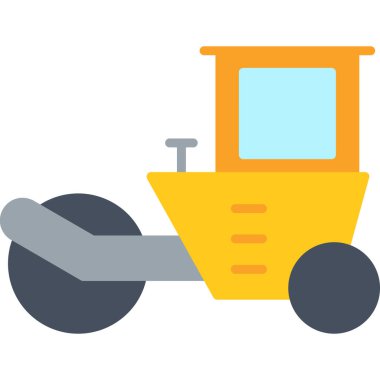 El arabası. Basit illüstrasyon, modern biçim