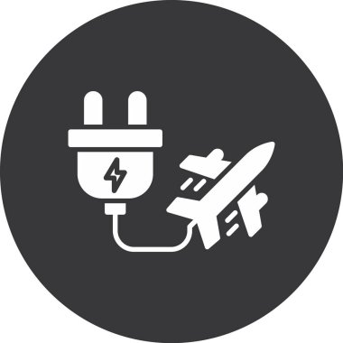 Modern simgenin vektör illüstrasyonu