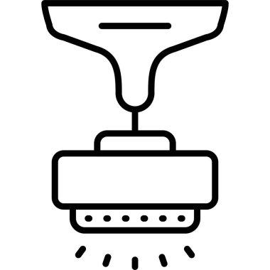 Mutfak karıştırıcı simgesi, özet biçimi