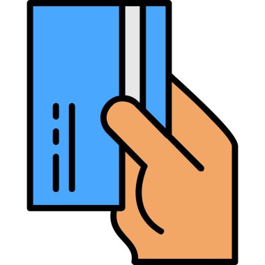 Kredi kartıyla. Basit tasarım