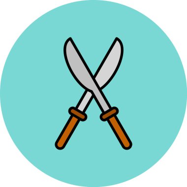 kılıç vektör simgesi, modern biçim