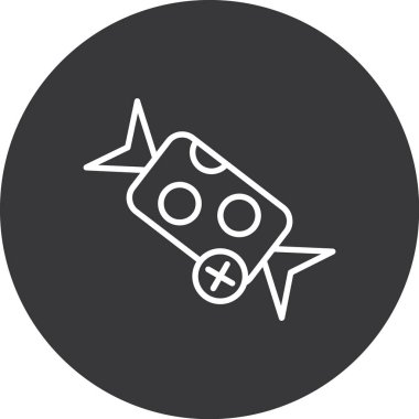 Benzersiz uçuş vektör simgesi ph