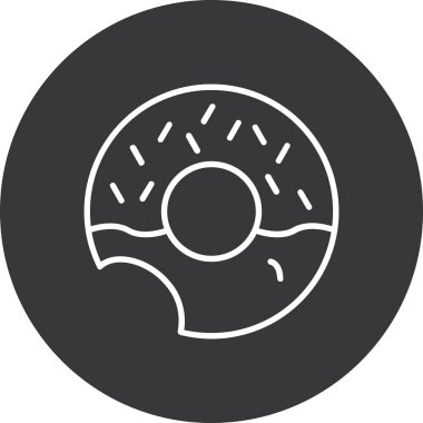 Gıda simgesinin vektör illüstrasyonu