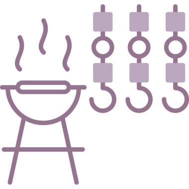 Mutfak aletleri. Web simgesi