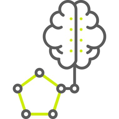 şebeke. Web simgesi basit illüstrasyon