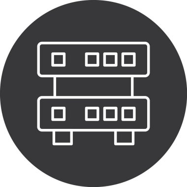 Bir b eksikliği simgesinin vektör çizimi