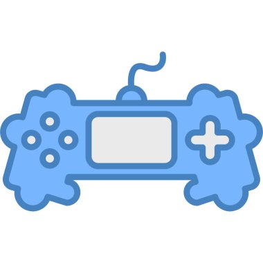 Oyun kolu. Web simgesi basit illüstrasyon