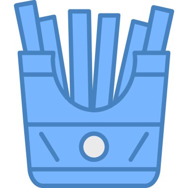 Bir kaskın vektör illüstrasyonu