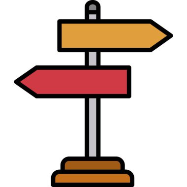 İşaret levhası Basit tasarım, modern tarz