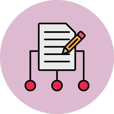 Modern eğitim ikonunun vektör illüstrasyonu