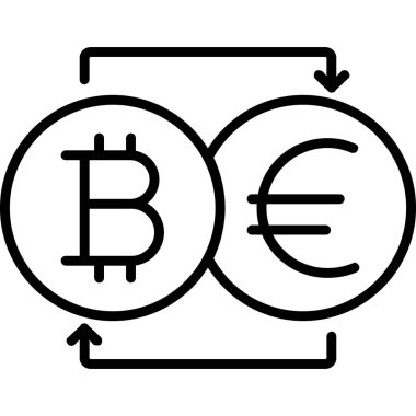 bitcoin. Web simgesi basit tasarım