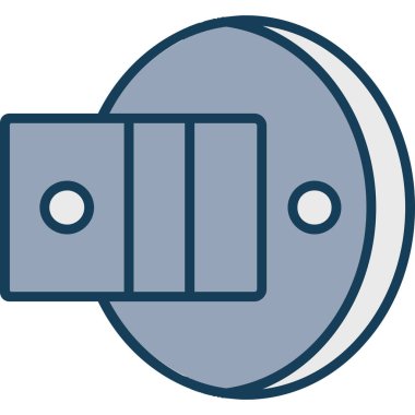 Modern otomatik simge eksikliğinin vektör illüstrasyonu