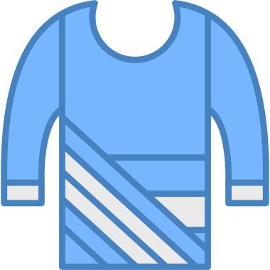 Kazak Web simgesi basit illüstrasyon