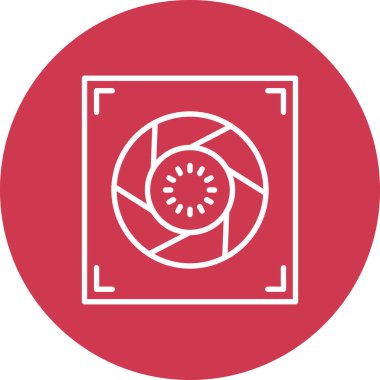 Hedef simgenin vektör illüstrasyonu