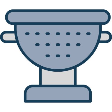 Mutfak aletleri. Basit resimleme