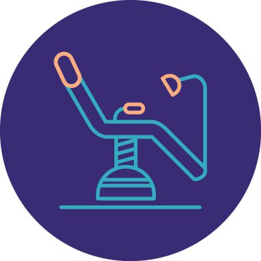 Modern bir simgenin vektör illüstrasyonu