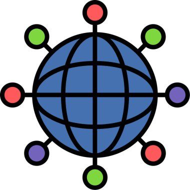 küresel iletişim simgesi