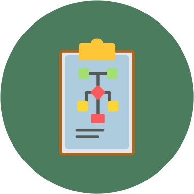 Pano vektör simgesi, modern biçim