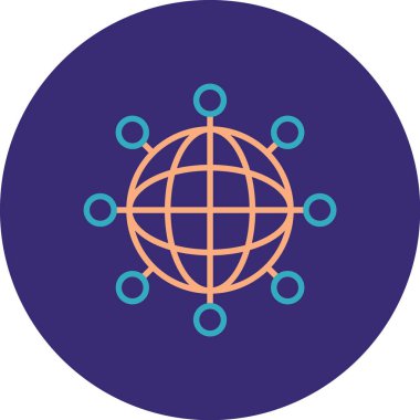 seo modern simgesinin vektör illüstrasyonu