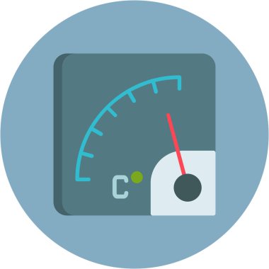 Hız ölçer vektör simgesi