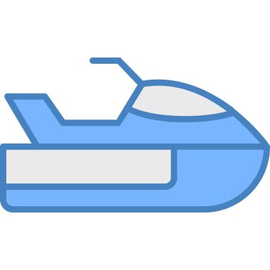 uçak ikonu vektör illüstrasyonu