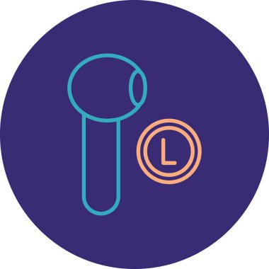 Termometre. Web simgesi basit illüstrasyon