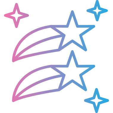 yıldız simgesi vektör illüstrasyonu