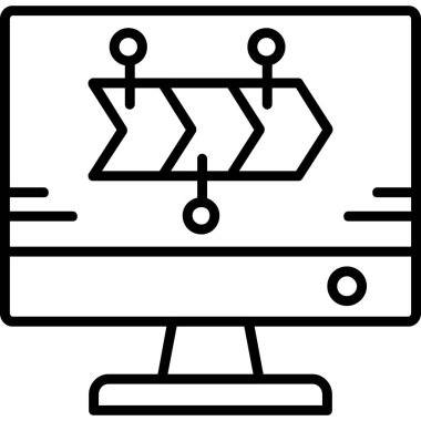 ağ veri vektörü illüstrasyonu