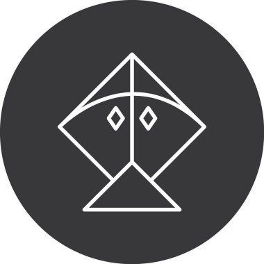 vector illustration of compass modern icon