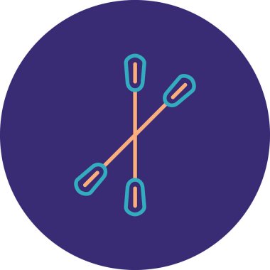 Modern simgenin vektör illüstrasyonu