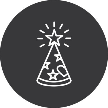 Bir noel simgesinin vektör illüstrasyonu