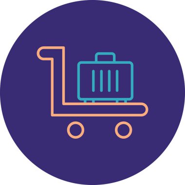 Alışveriş arabası. Basit tasarım