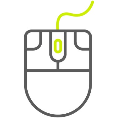 Fare. Web simgesi basit illüstrasyon