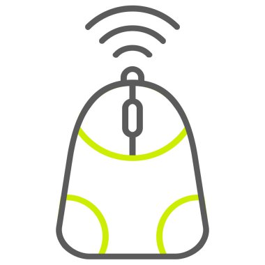 çanta fare simgesi, modern basit tasarım illüstrasyonu