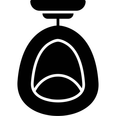 çanta simgesi vektör illüstrasyonu