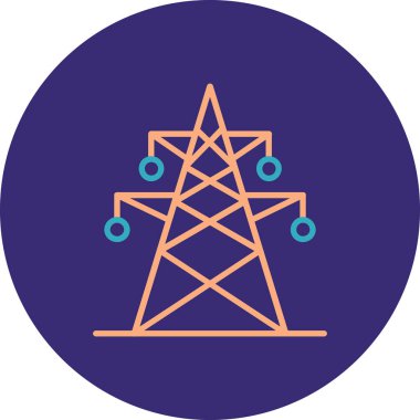 vektör güç simgesi çizimi