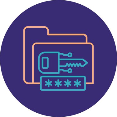 seo modern simgesinin vektör illüstrasyonu