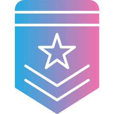 Modern bir simgenin vektör illüstrasyonu