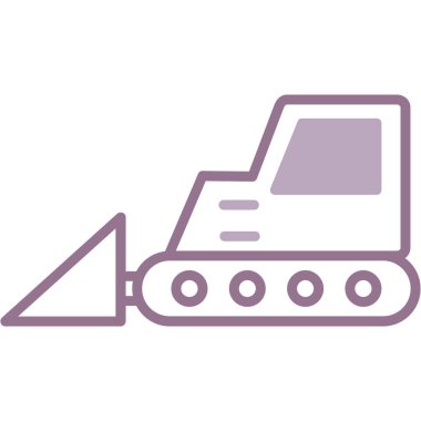 Araba simgesinin vektör illüstrasyonu