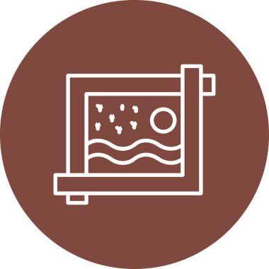 seo modern simgesinin vektör illüstrasyonu