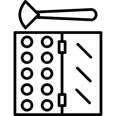 top ve bayrak ikonlu beysbol sopası