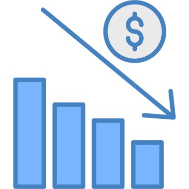 iş grafiği vektör simgesi düzenlenebilir